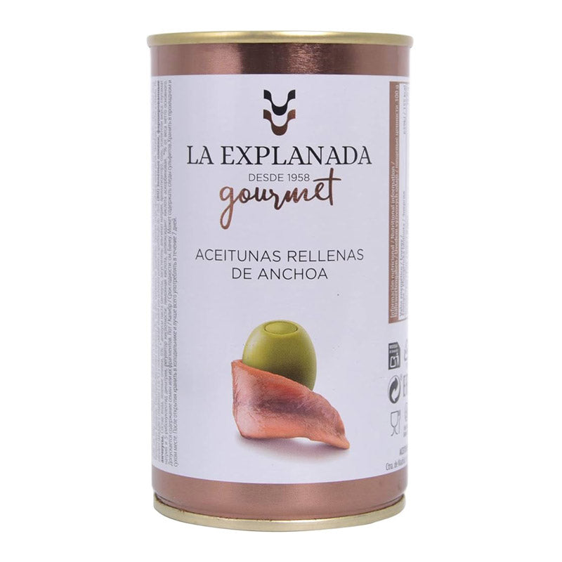 Azeitonas Verdes Recheadas com Anchova