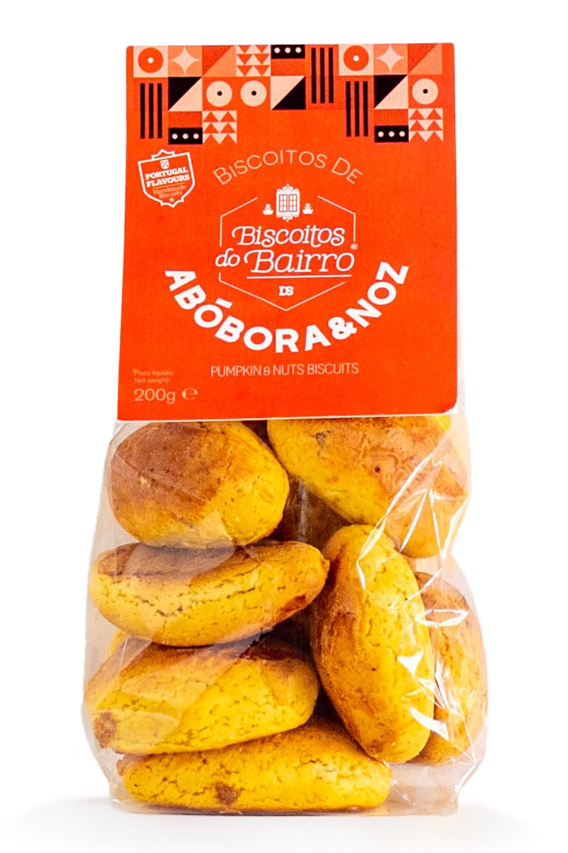 Biscoitos de Abóbora e Noz