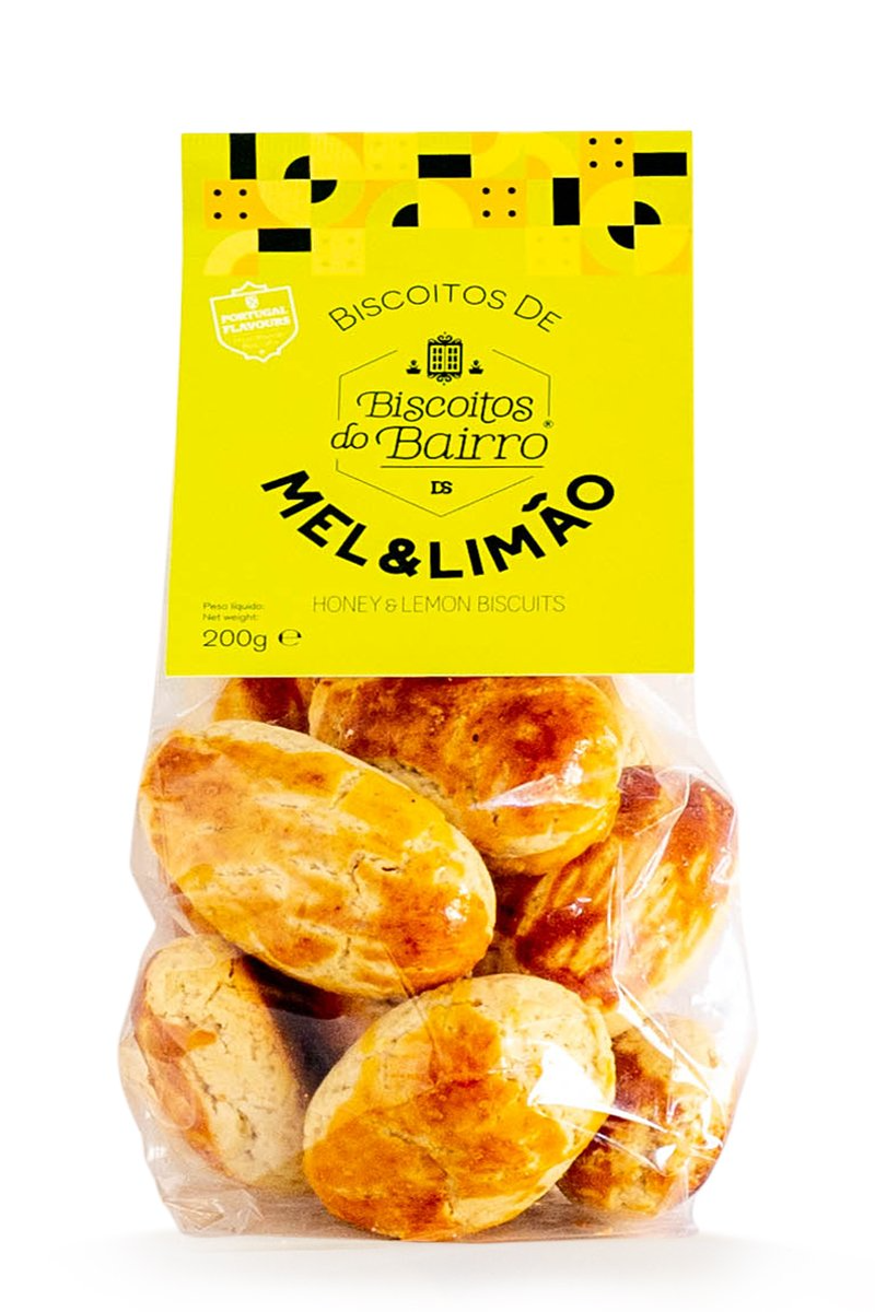 Biscoitos de Mel e Limão