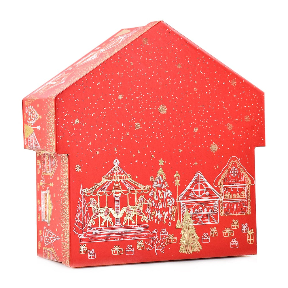 Caixa de Cartão Chalet Vemelho