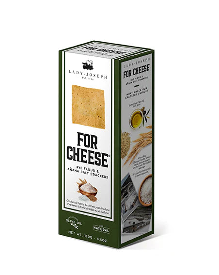 Crackers de Farinha de Centeio e Sal Añana Lady Joseph