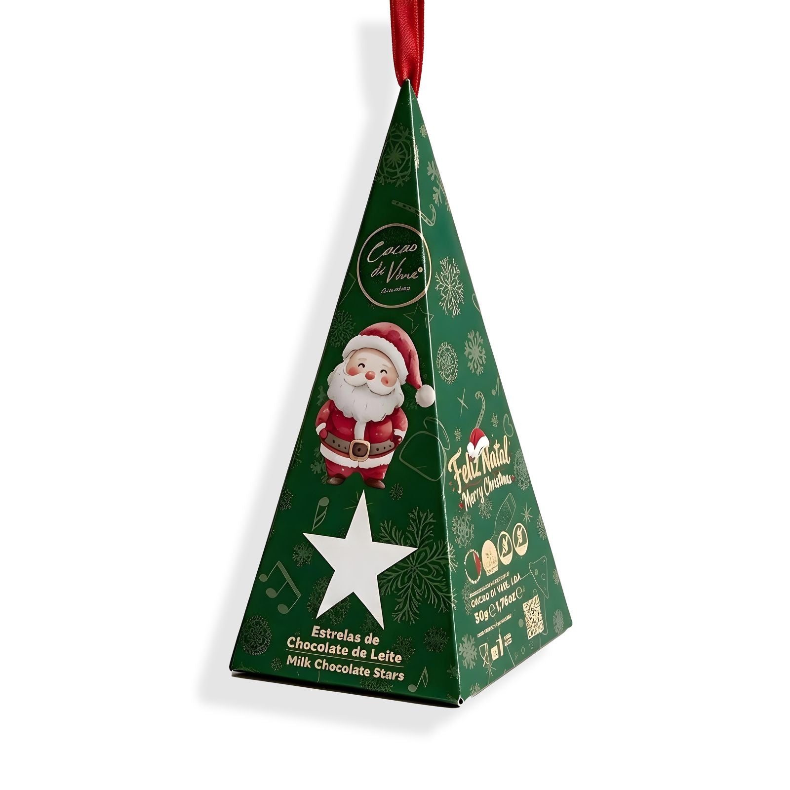 Estrelas de Chocolate de Leite Cacao di Vine