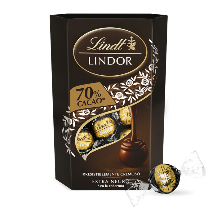 Bombons de Chocolate Negro Lindor Lindt
