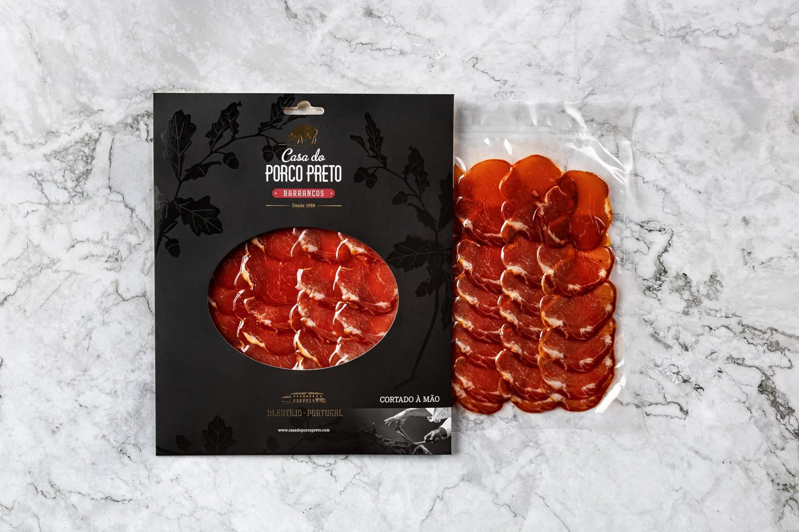Lombo de Barrancos Cortado à Mão Casa do Porco Preto