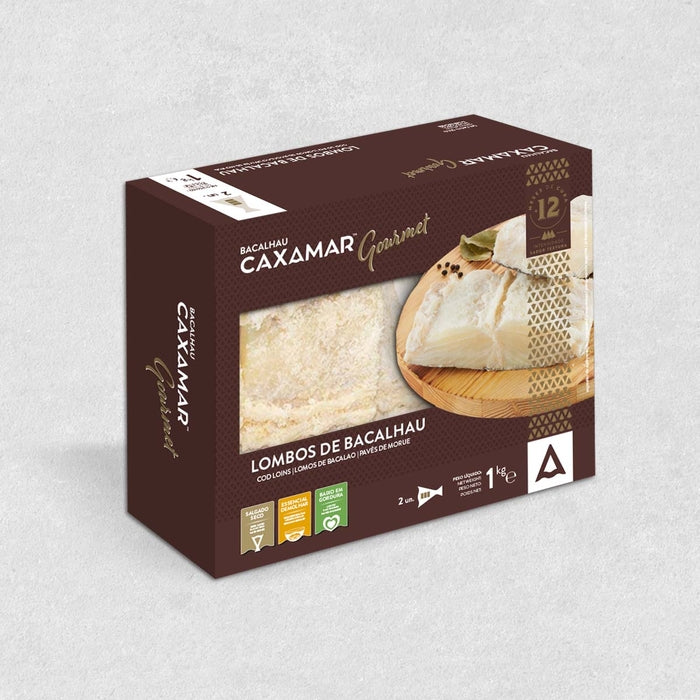 Lombos de Bacalhau Especial Gourmet Caxamar 1Kg