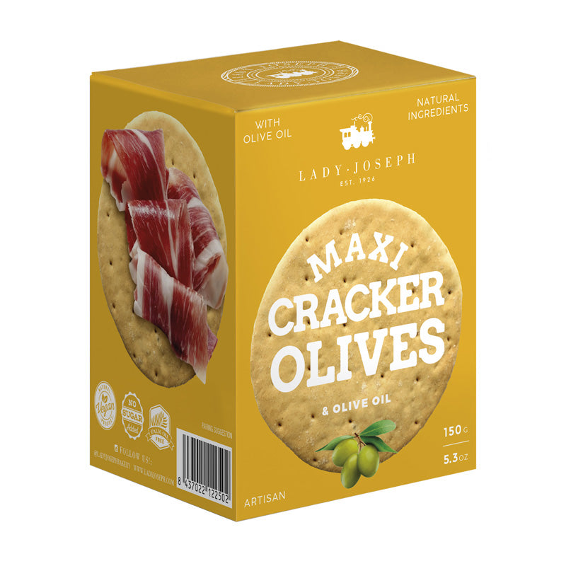 Maxi Crackers de Azeitona e Azeite Lady Joseph