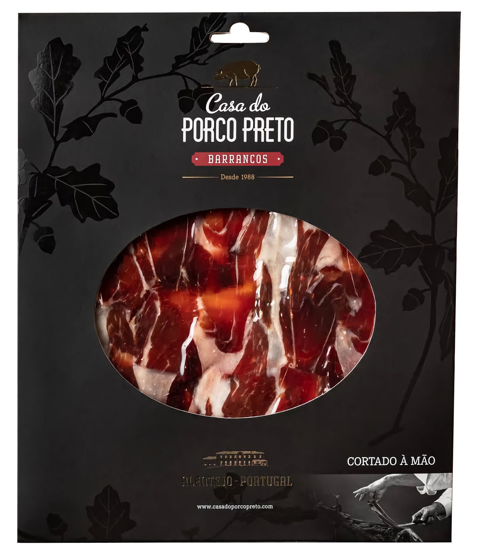 Presunto de Bolota Cortado à Mão