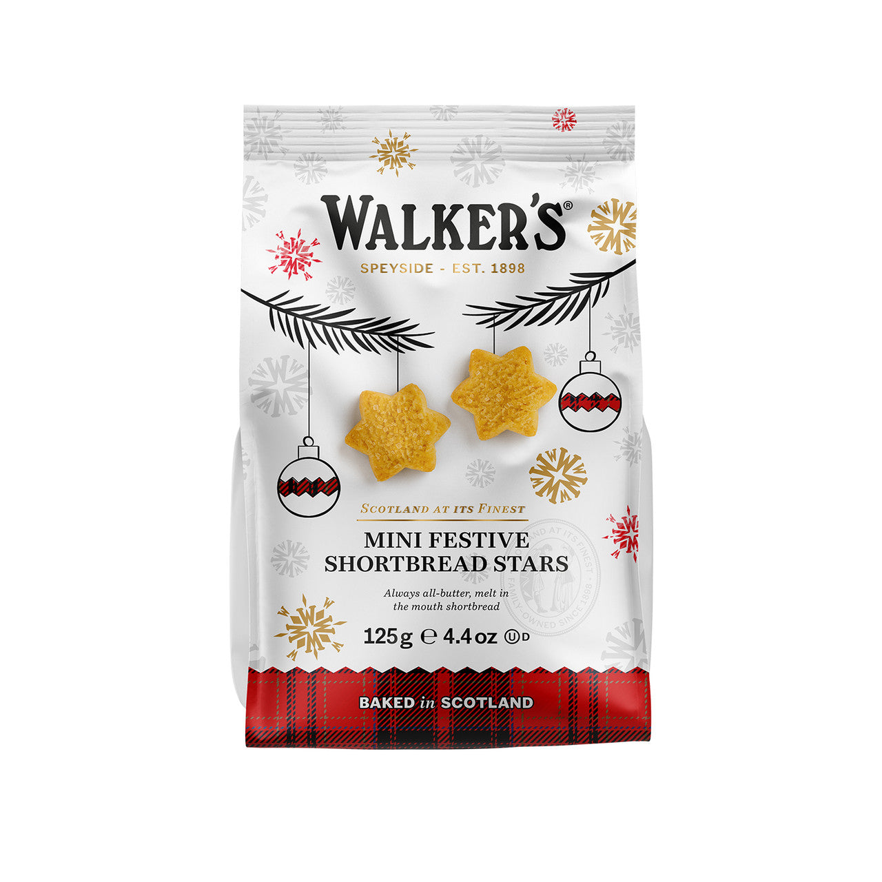Shortbread Estrelas Walker's 125g