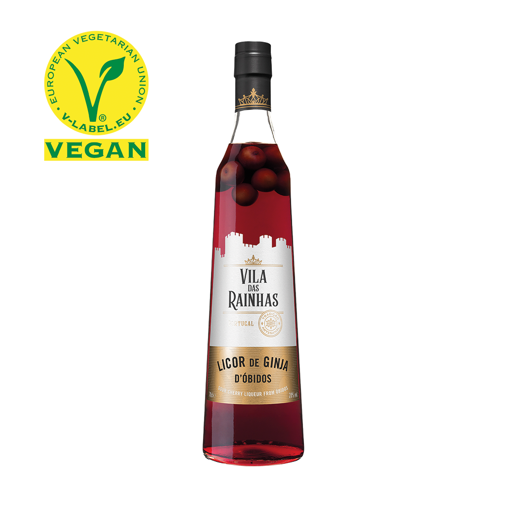 Licor de Ginja D'Óbidos Com Fruto Vila das Rainhas 70cl