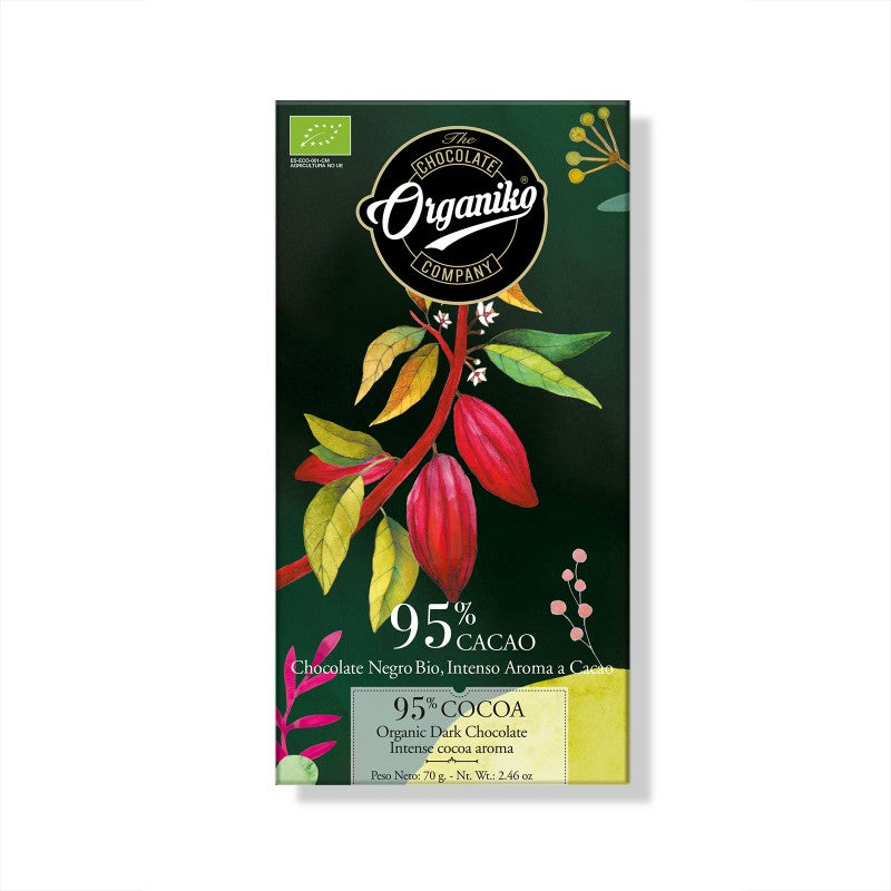 Chocolate Negro 95% Cacau Bio