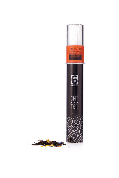 Chás Pretos com Frutos vermelhos, Orquídeas e Especiarias