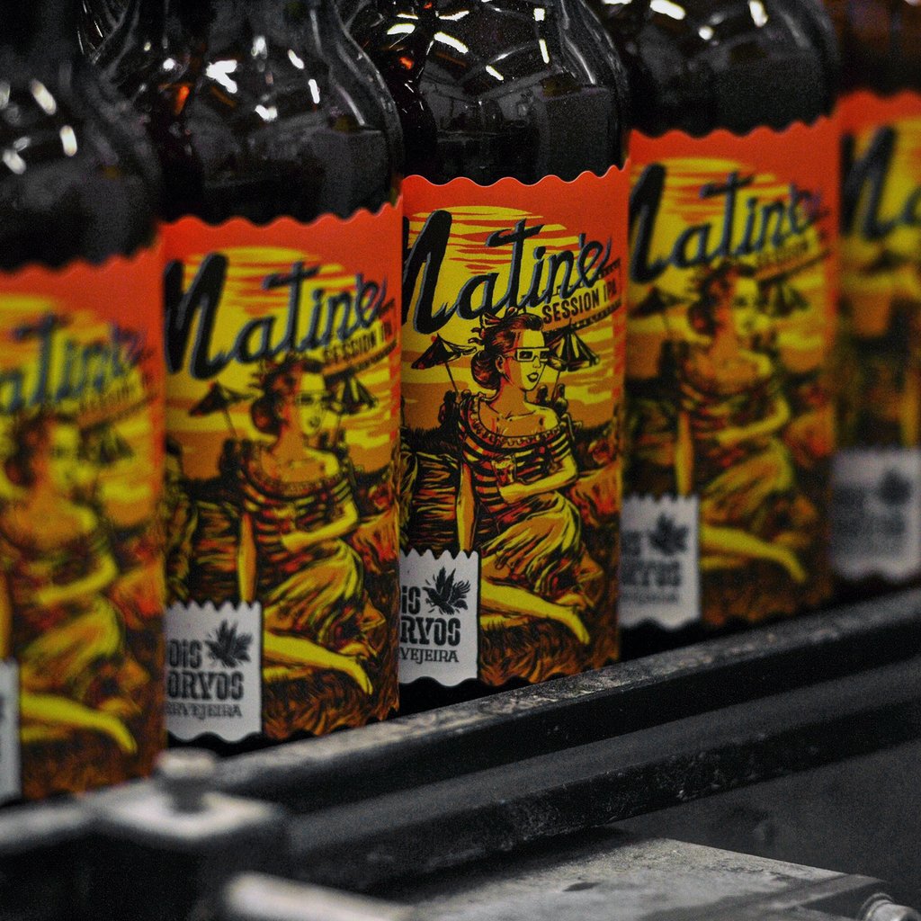 Cerveja Artesanal Matiné Session IPA Dois Corvos