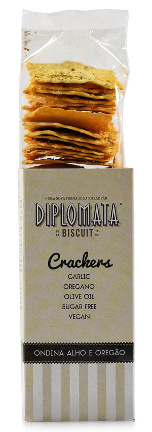Crackers Ondina Alho e Oregãos Diplomata Biscuit