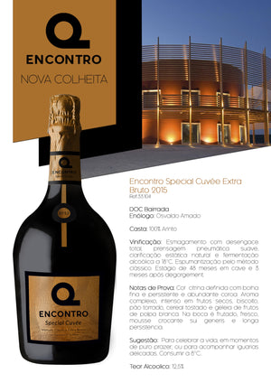 Espumante Encontro Special Cuvée 2015 | Quinta do Encontro