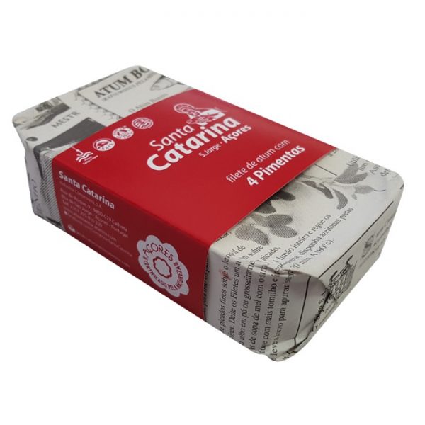 Filete de Atum em Azeite com 4 Pimentas Santa Catarina