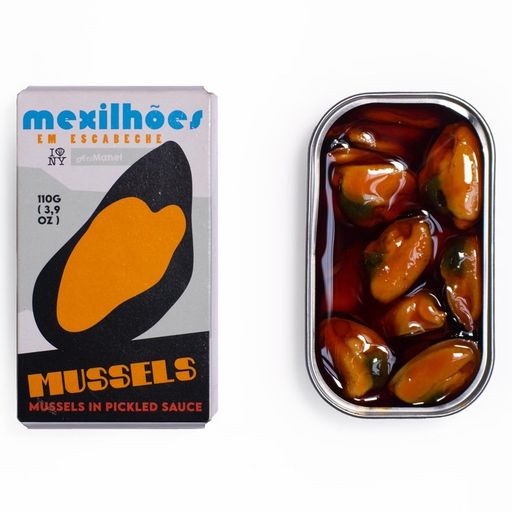 Mexilhões Fritos em Escabeche Ati Manel