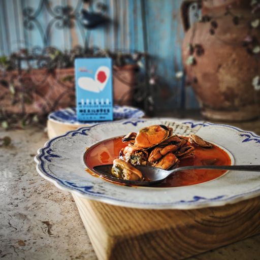 Mexilhões Fritos em Escabeche Picante Ati Manel