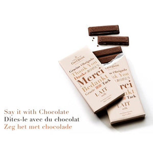 Tablete de Chocolate de Leite Obrigado Café-Tasse