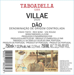 Vinho Tinto Villae Taboadella 2020