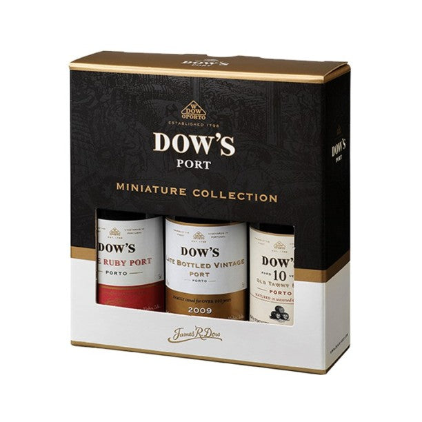 Vinho do Porto Dow's Pack 3 Miniaturas