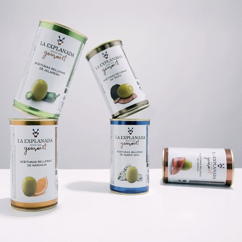 Azeitonas Verdes Recheadas com Anchova