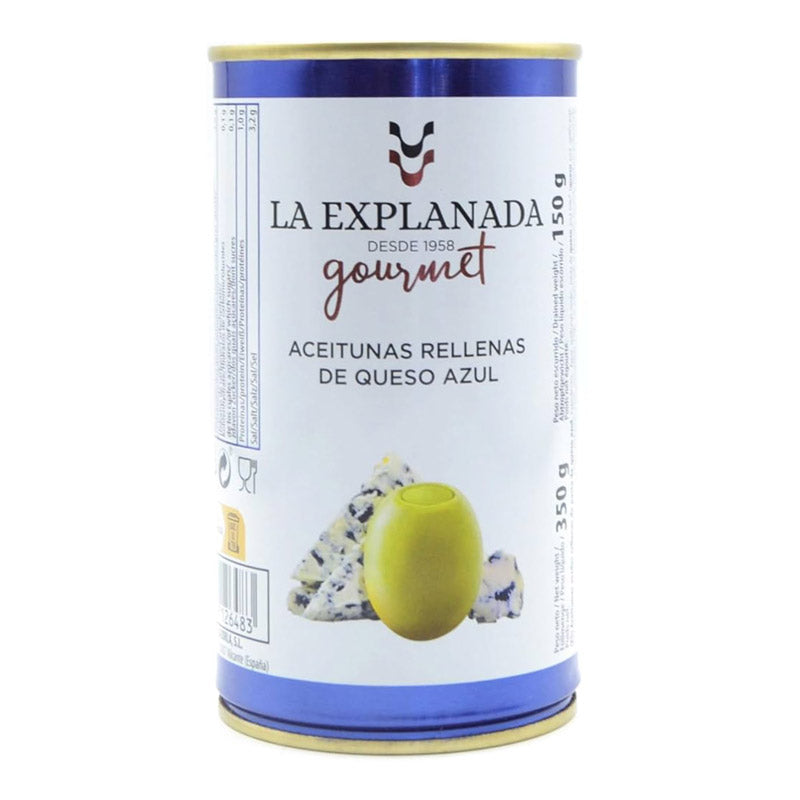 Azeitonas Verdes Recheadas com Queijo Azul