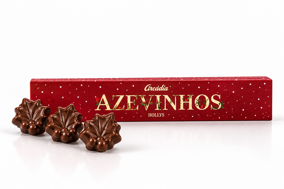 Azevinhos de Chocolate Arcádia