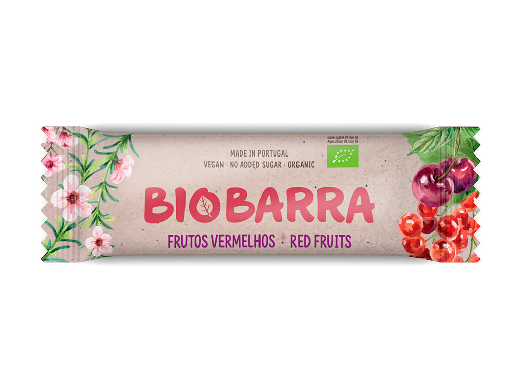 Barra de Frutos Vermelhos Bio Biobarra