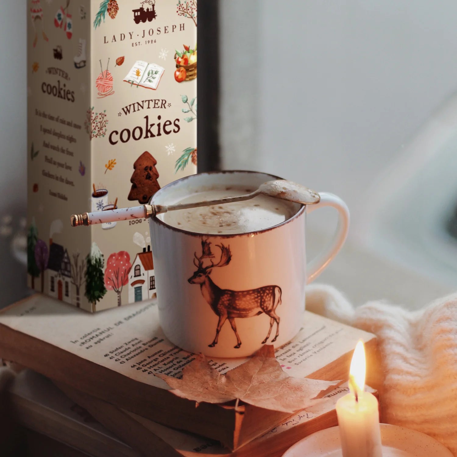 Biscoitos de Chocolate Edição Winter Lady Joseph