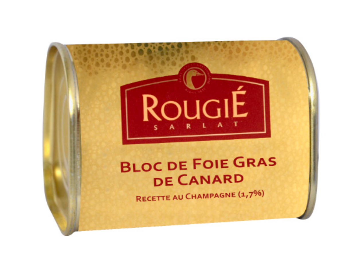 Bloc de Foie Gras de Pato Champanhe Rougié