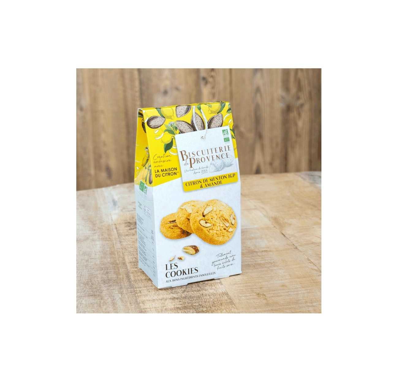 Bolachas de Limão "Menton IGP" e Amêndoas Bio Biscuiterie de Provence