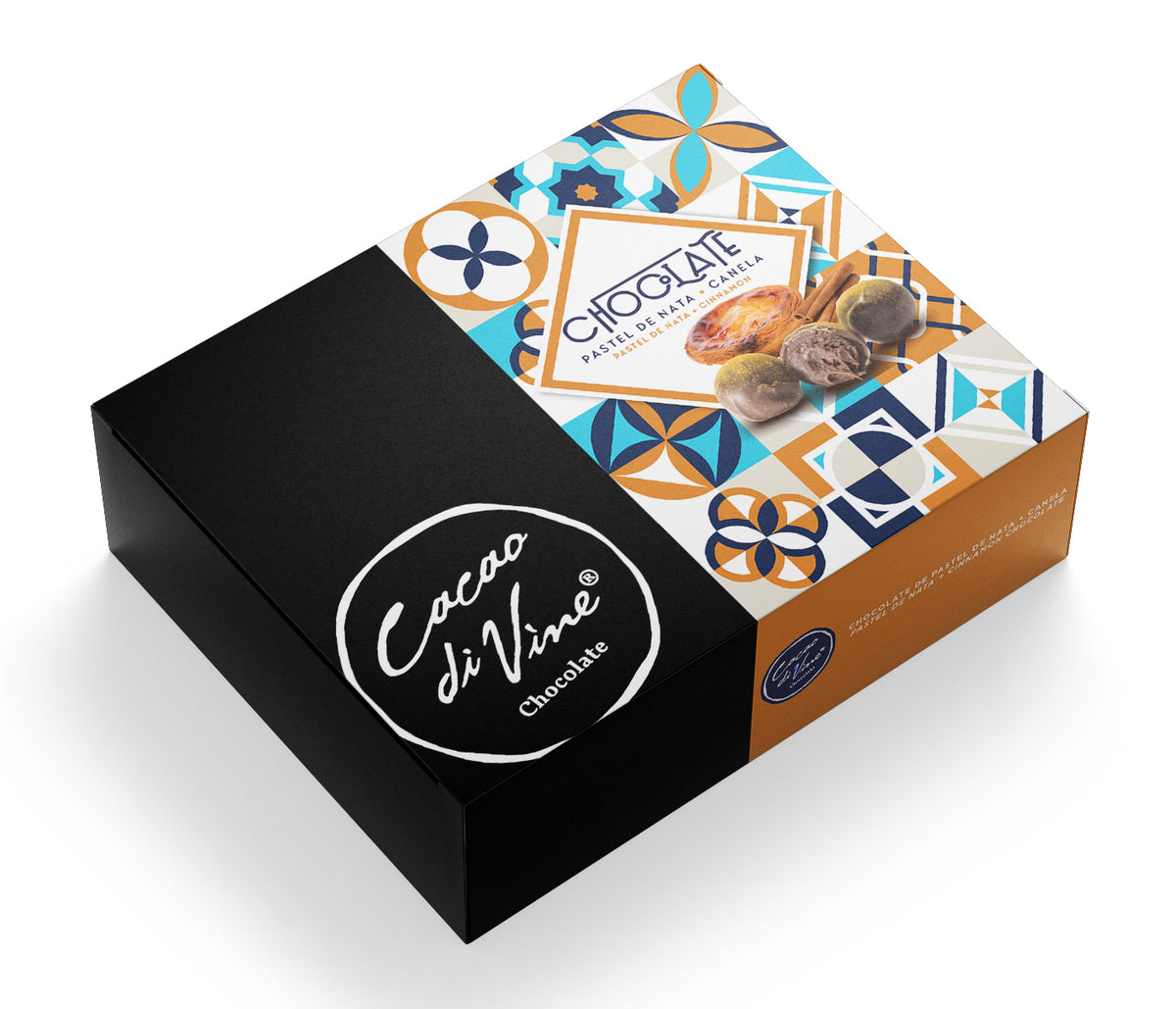 Bombons de Pastel de Nata - Emotion Box 8 Cacao di Vine