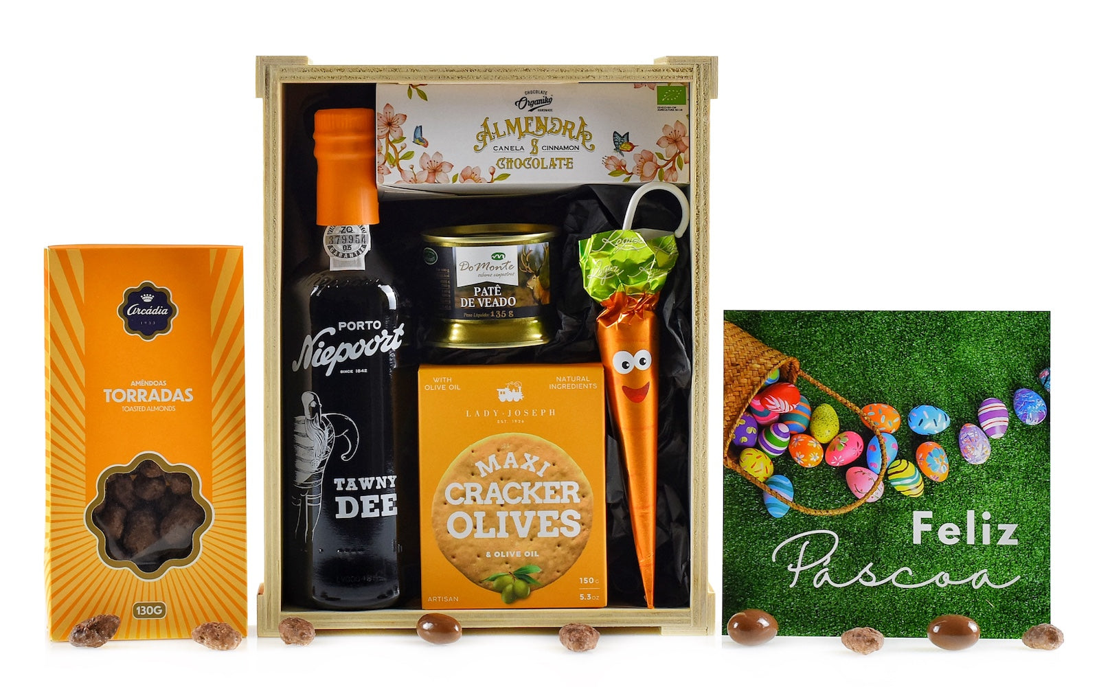 Cabaz de Páscoa Amêndoas Torradas