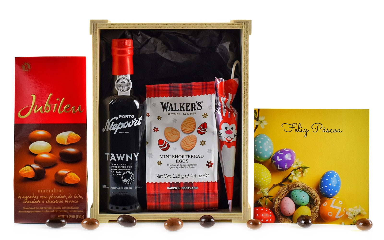 Cabaz de Páscoa Amêndoas de Chocolate