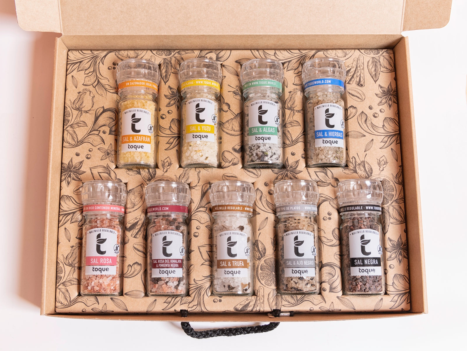 Caixa de Sais Premium Toque - Sabores do Mundo