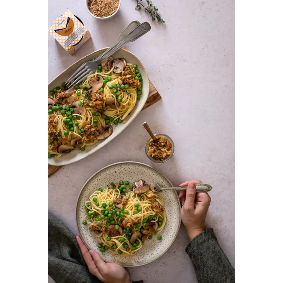 Petiscada de Carapau com Cenouras e Coentros