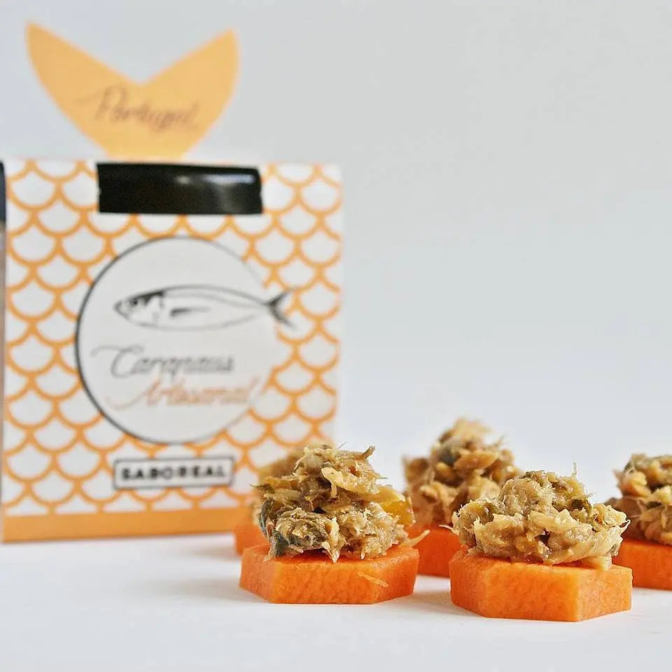 Petiscada de Carapau com Cenouras e Coentros