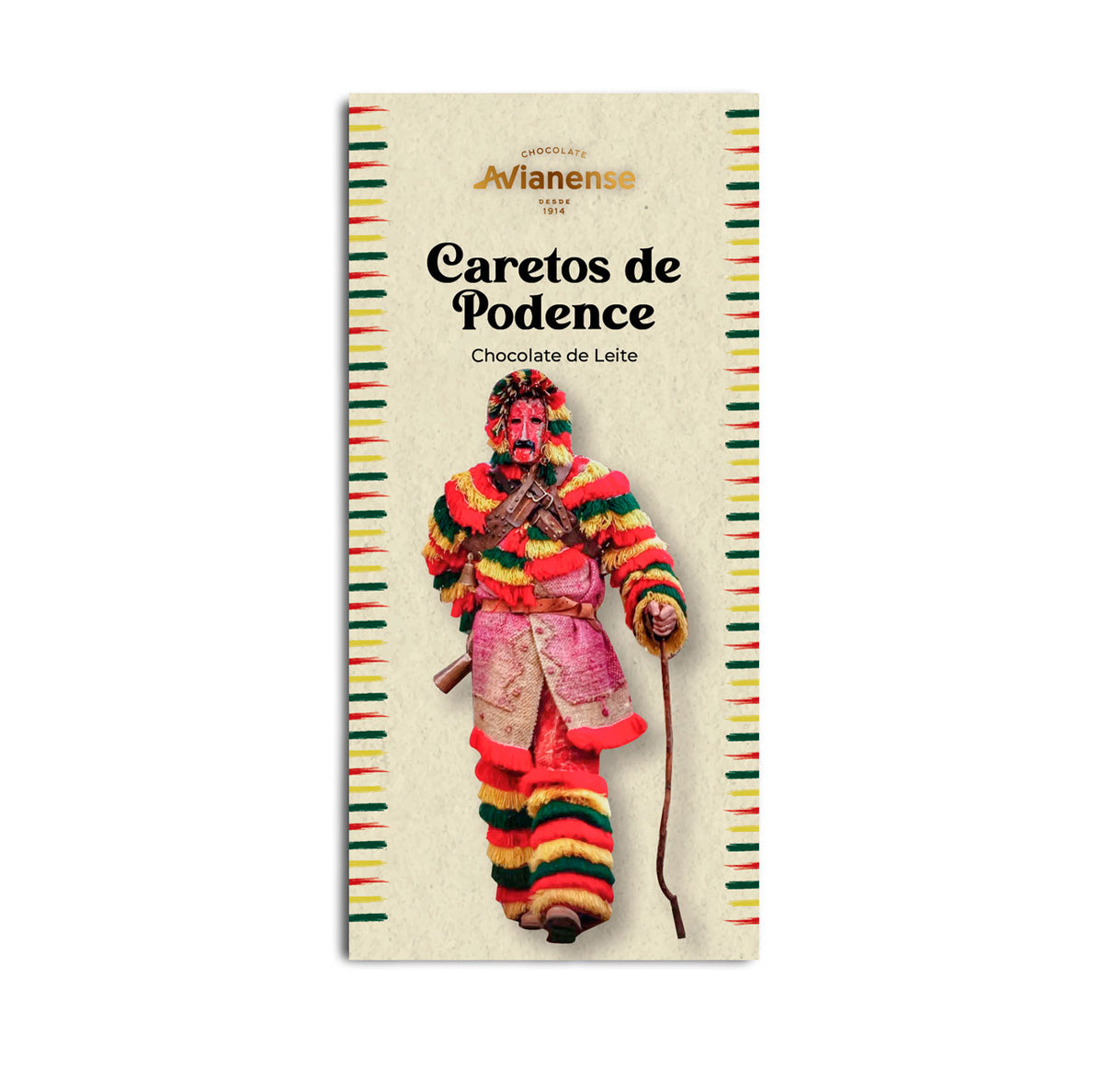 Tablete de Chocolate Leite Caretos de Podence Avianense
