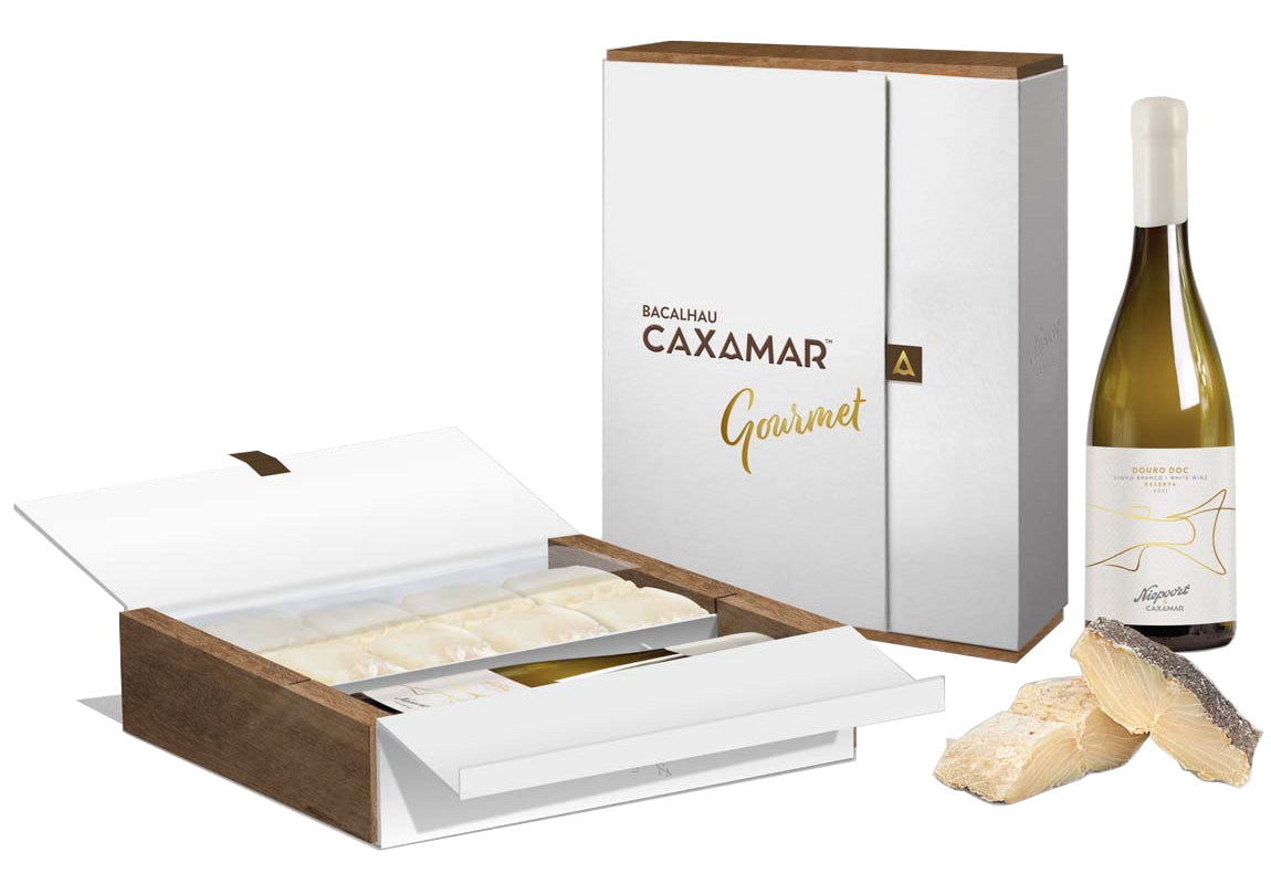 Cabaz Niepoort Branco e Bacalhau Caxamar