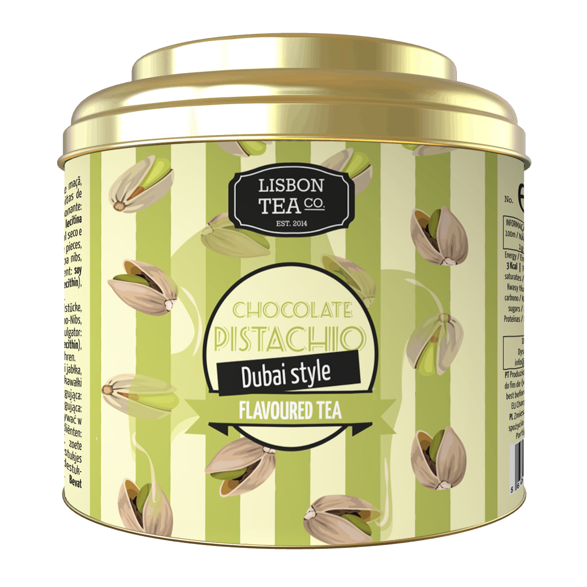 Chá de Chocolate e Pistachio Lisbon Tea