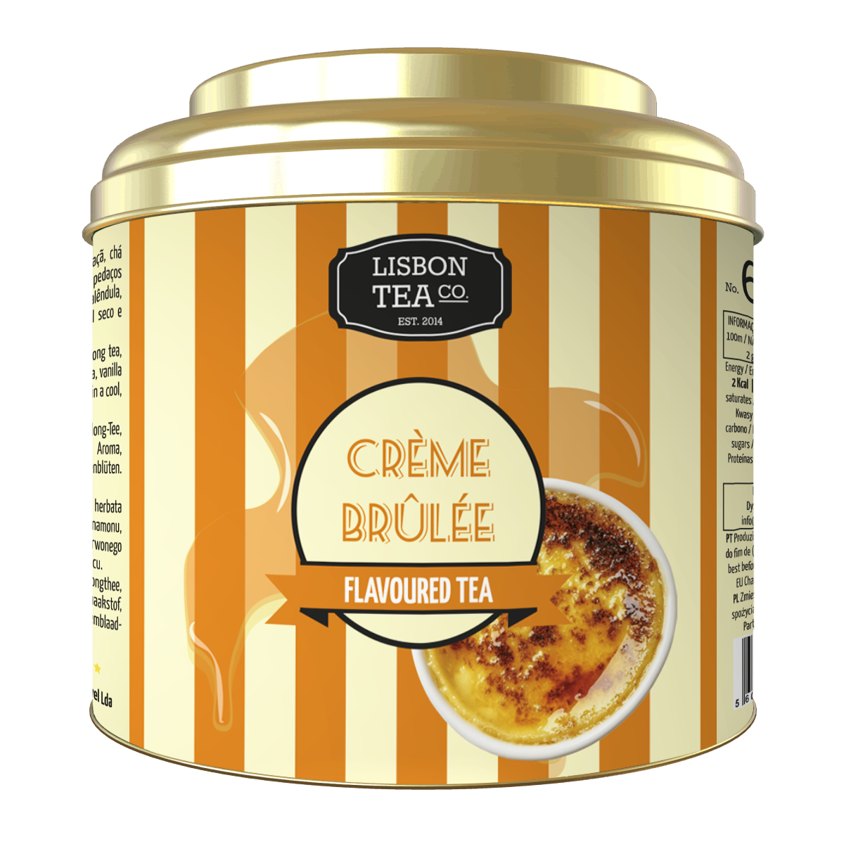 Chá de Creme Brûlée Lisbon Tea