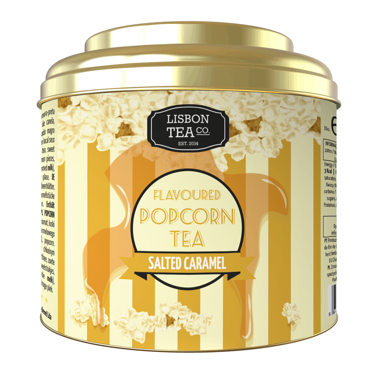 Chá de Pipoca e Caramelo Salgado Lisbon Tea co.