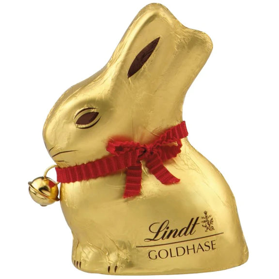 Coelho de Chocolate de Leite Gold Bunny Lindt 100g