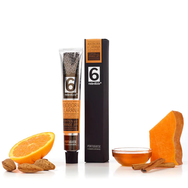 Compota de Abóbora e Laranja com Canela e Amêndoa meia.dúzia