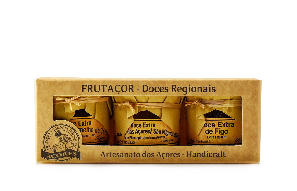 Conjunto 3 Compotas Frutaçor