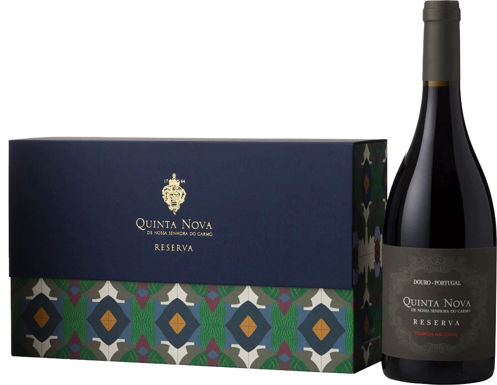 Conjunto 2 Vinhos Tinto Reserva Touriga Nacional Quinta Nova N. S. do Carmo