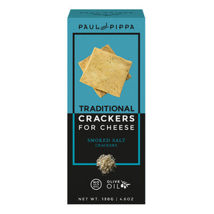 Crackers para Queijo com Sal Fumado