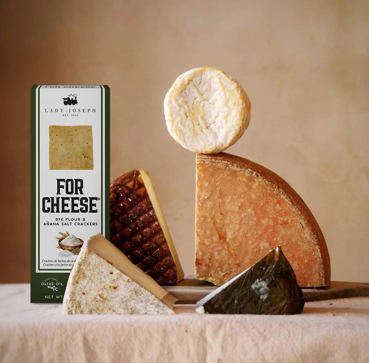 Crackers de Farinha de Centeio e Sal Añana Lady Joseph