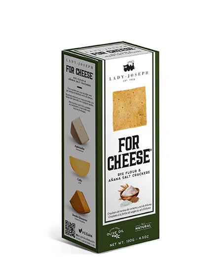 Crackers de Farinha de Centeio e Sal Añana Lady Joseph