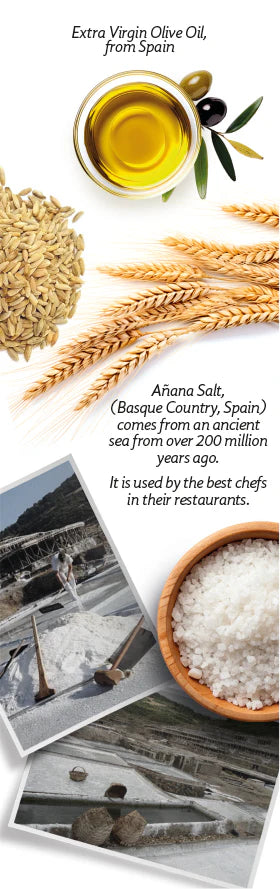 Crackers de Farinha de Centeio e Sal Añana Lady Joseph